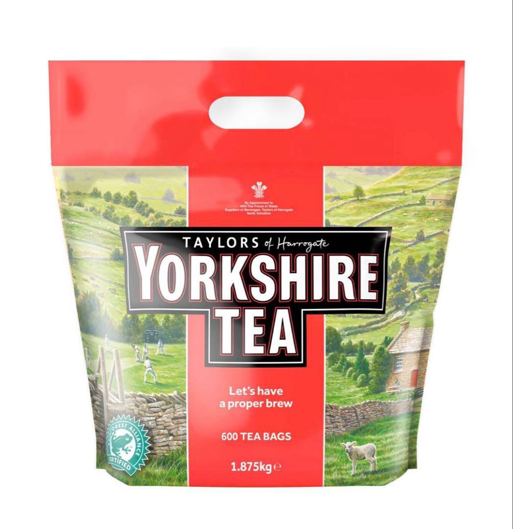 Yorkshire Teaヨークシャーティー600袋1.875kg【新品未開封】