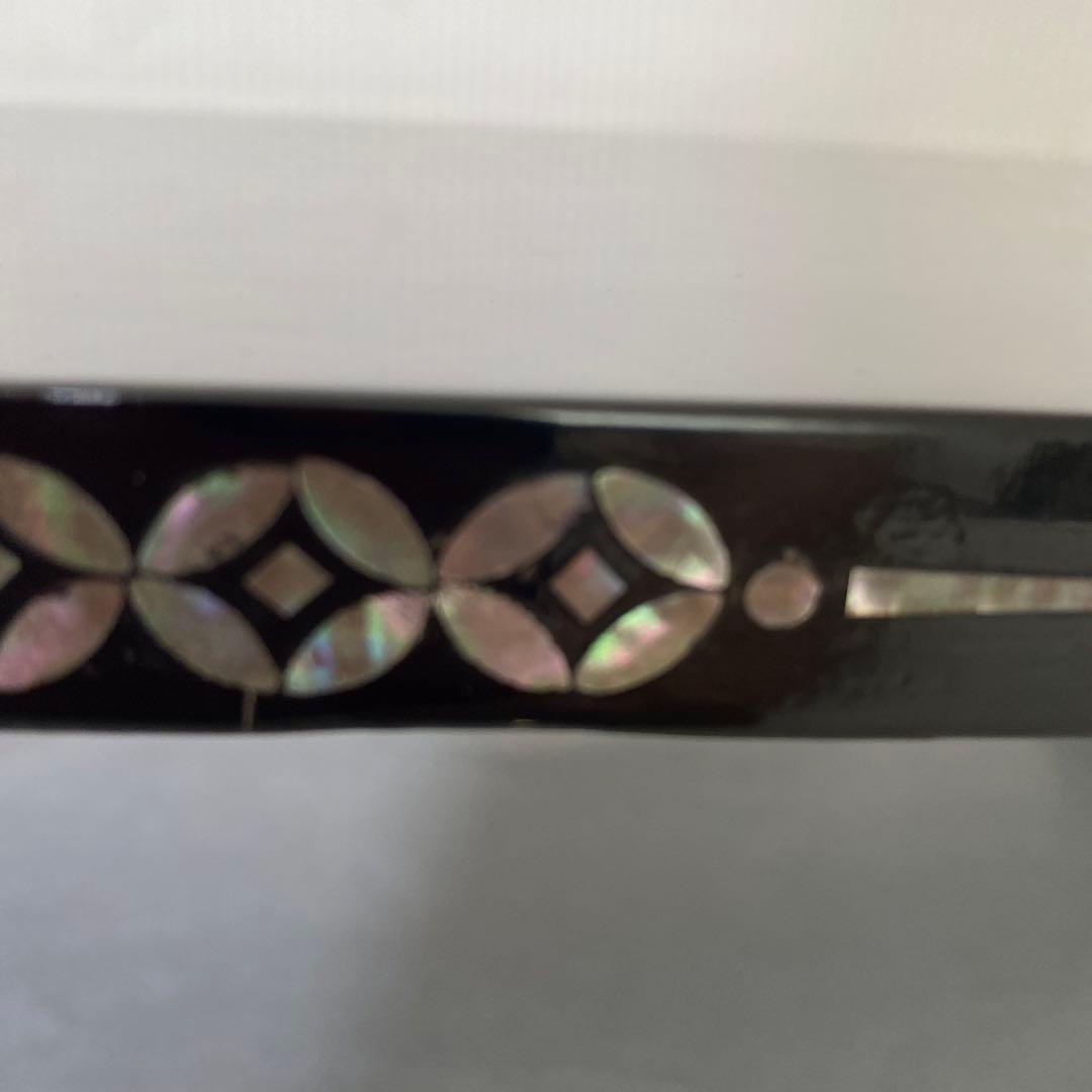 大型盆栽大　花台　貝模様