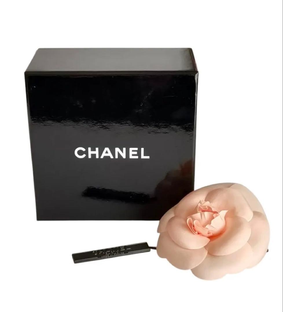CHANEL カメリア コサージュ ブローチ ピンク 箱付き　お値下げしました