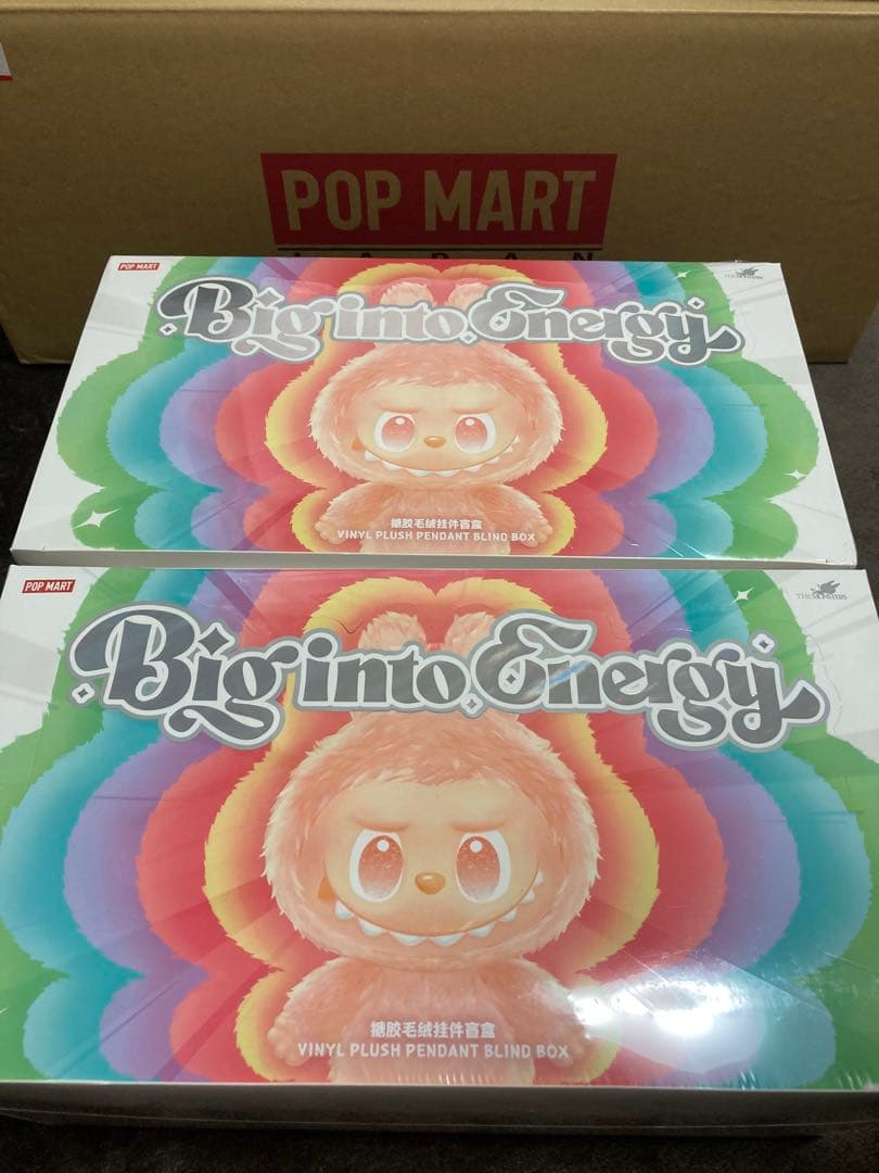 ぬいぐるみ LABUBU THE MONSTERS Biginto Energy 2box