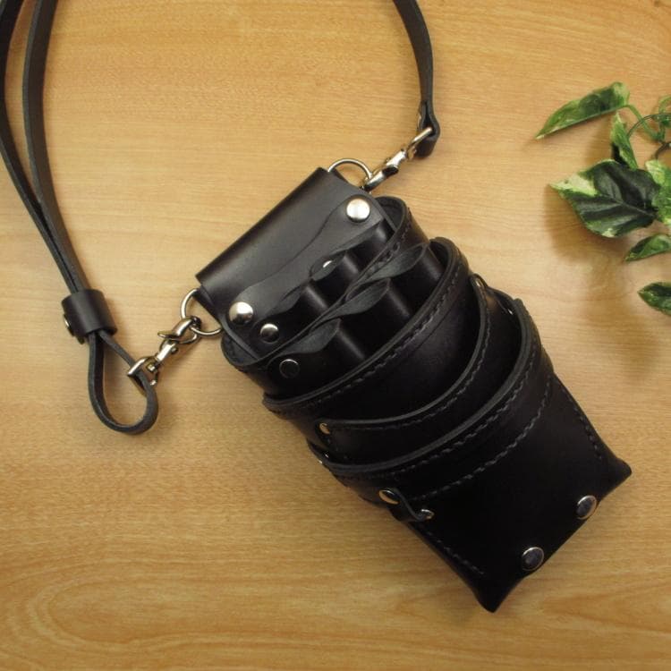 ★特別価格★　オールブラック　６丁差し　革ベルト付　SCYL-223/CKA