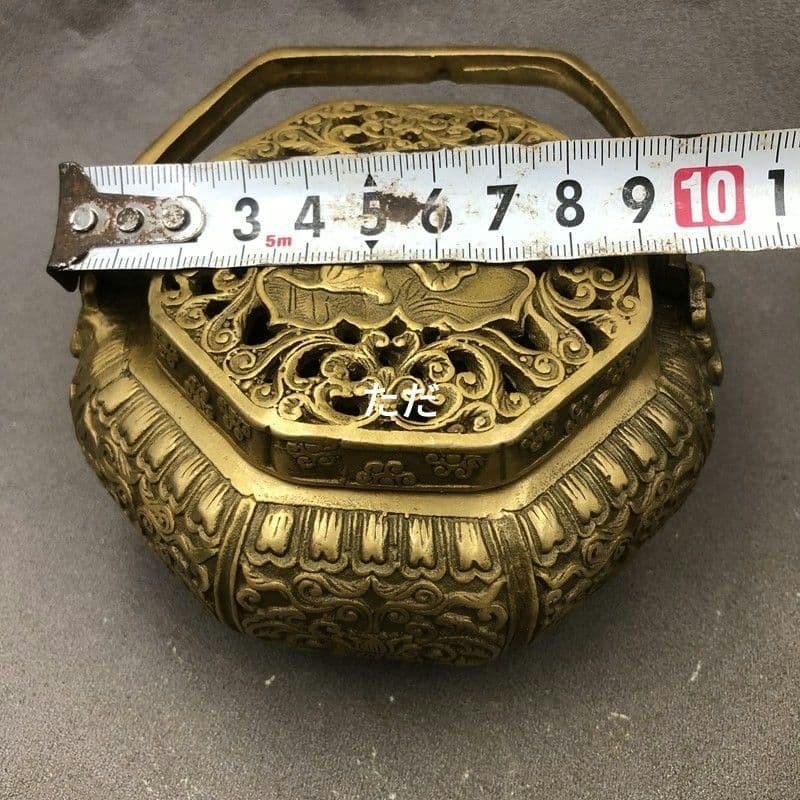 銅炉 暖手炉 薫香炉 香道具 装飾品 工芸品 置物