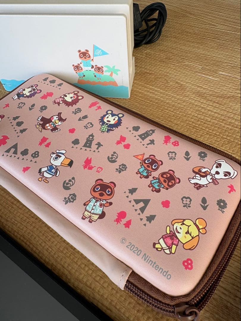Nintendo Switch 本体 水色 どうぶつの森デザイン