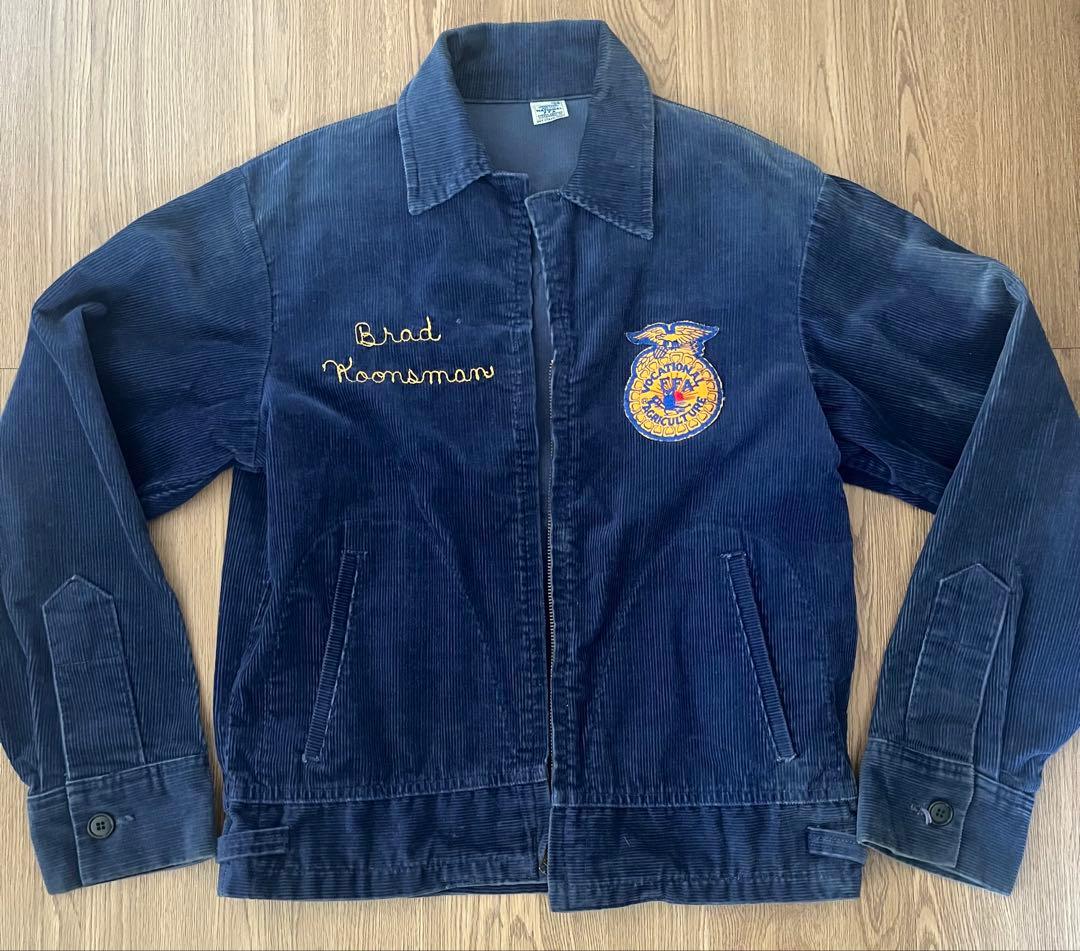 ✴︎着画有り格安！FFA ネイビー ファーマーズジャケット