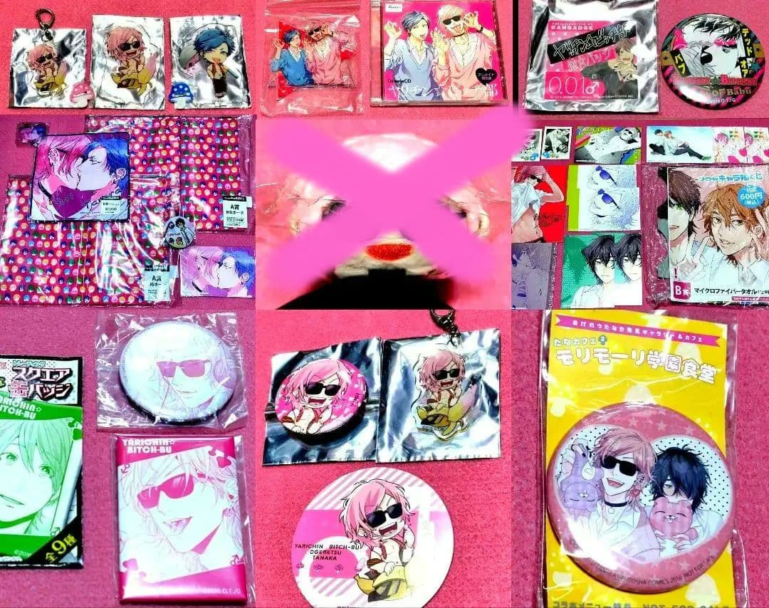 【未使用セット】ヤリチンビッチ部 百合絢斗イラストカード ぱしゃこれもちころりん