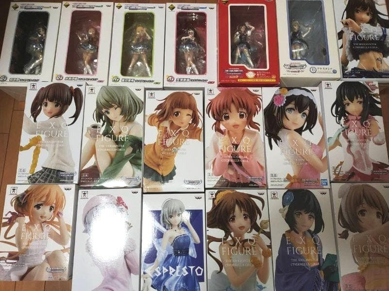 未開封　アイドルマスター　一番くじ　プライズ　フィギュア　19体セット
