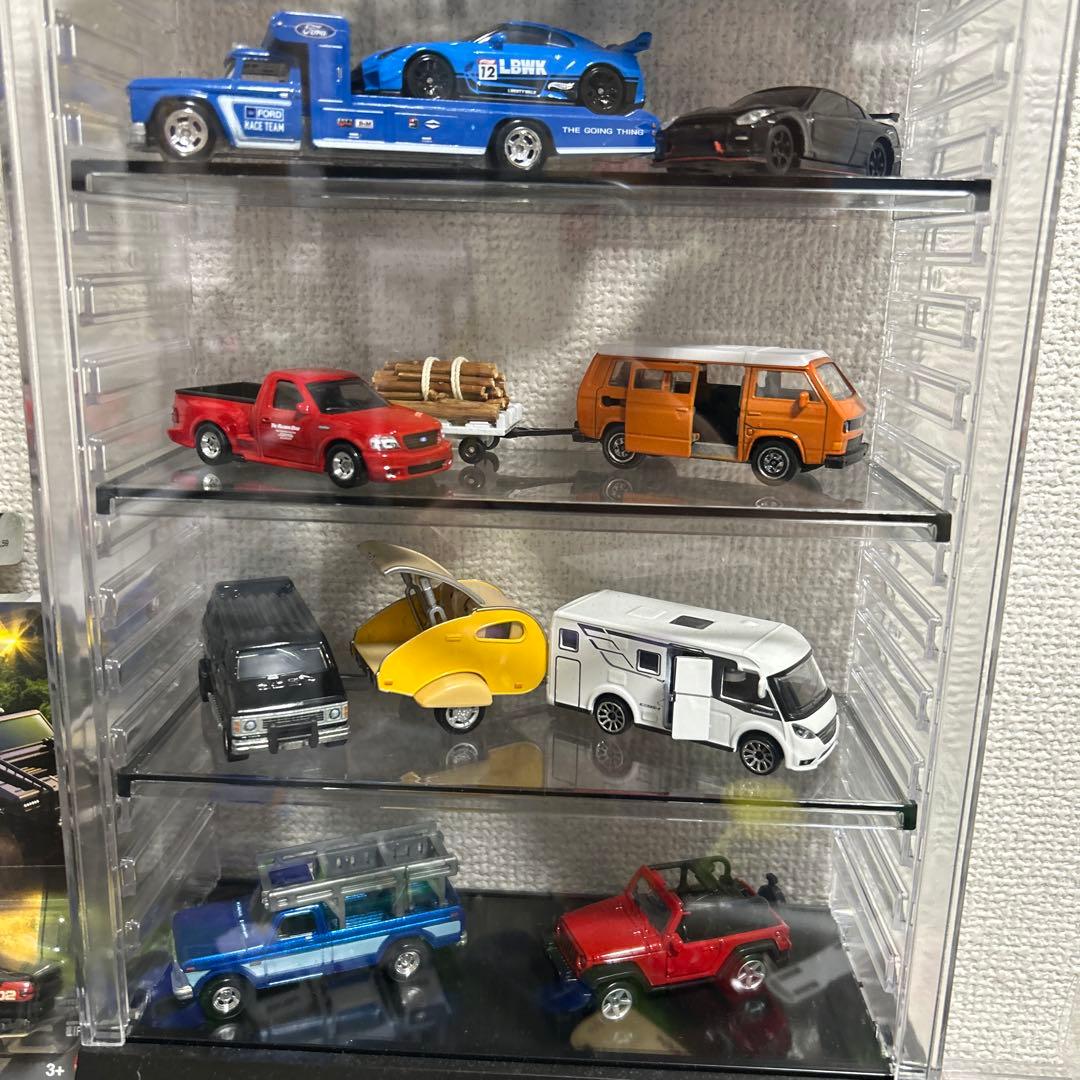 ミニカー　コレクションセット　トレーラー　コレクションケース　ケース