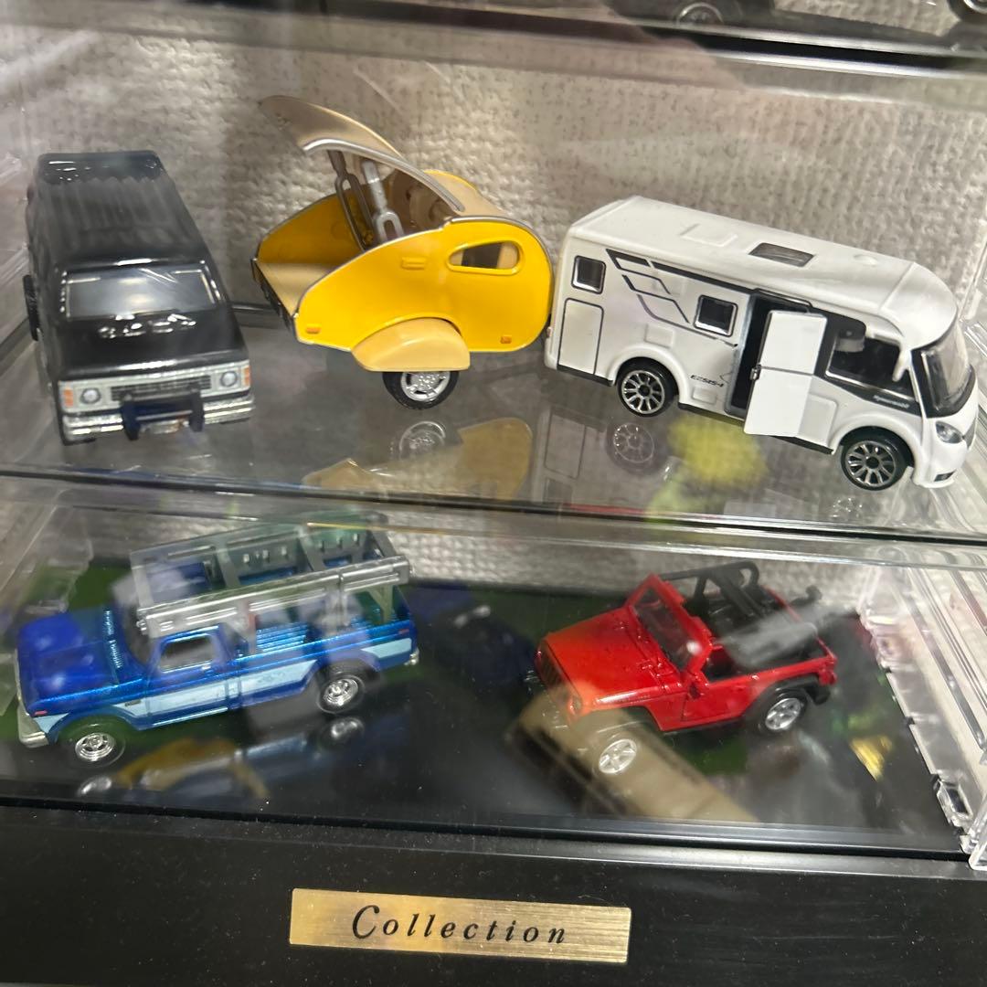 ミニカー　コレクションセット　トレーラー　コレクションケース　ケース