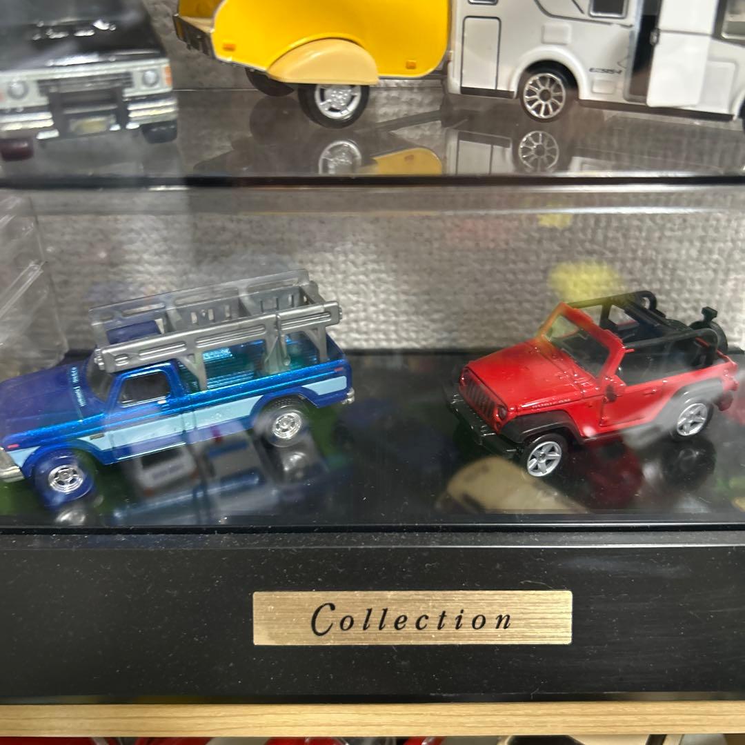ミニカー　コレクションセット　トレーラー　コレクションケース　ケース