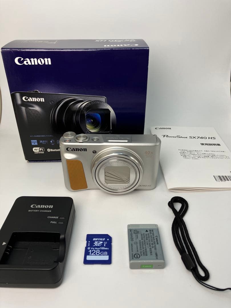 【返品保証・動作確認済】Canon PowerShot SX740 HS