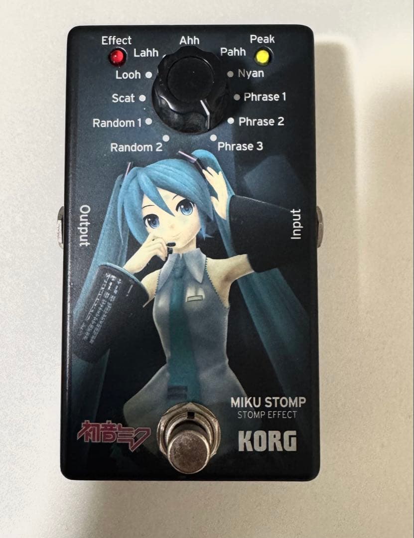KORG MIKU STOMP ストンプエフェクト