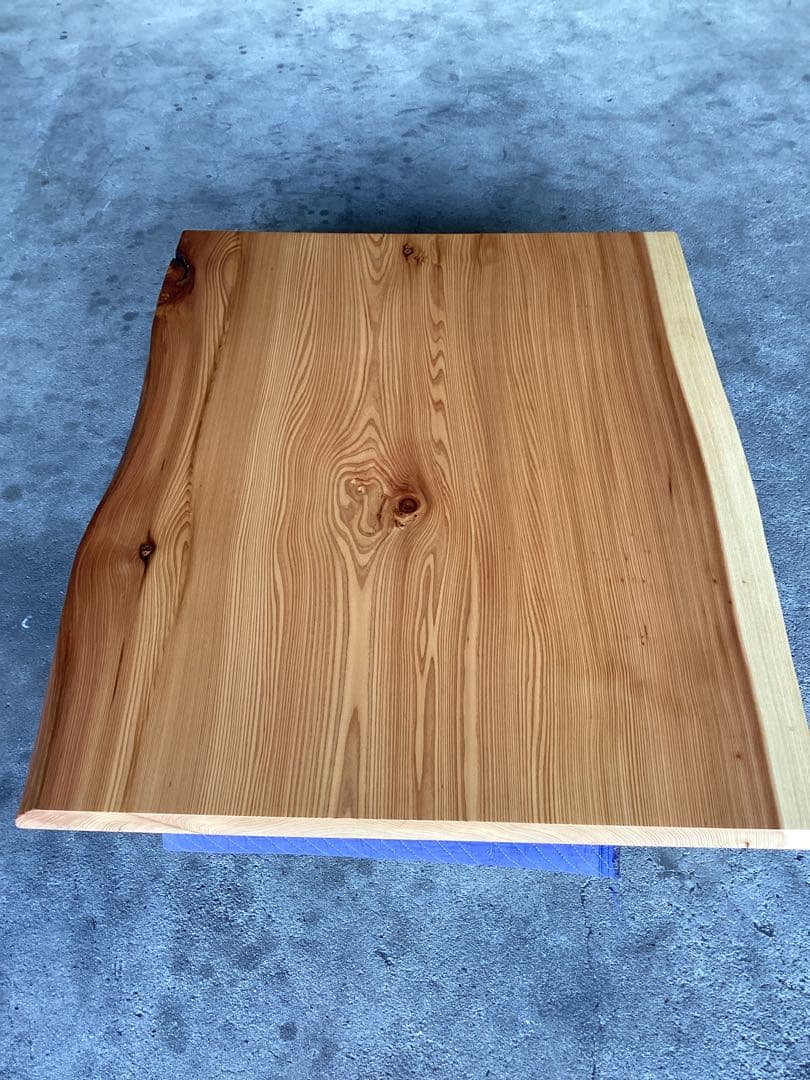 RUM　　日光杉　一枚板テーブル　塗装済　天板のみ　杉　　1-2