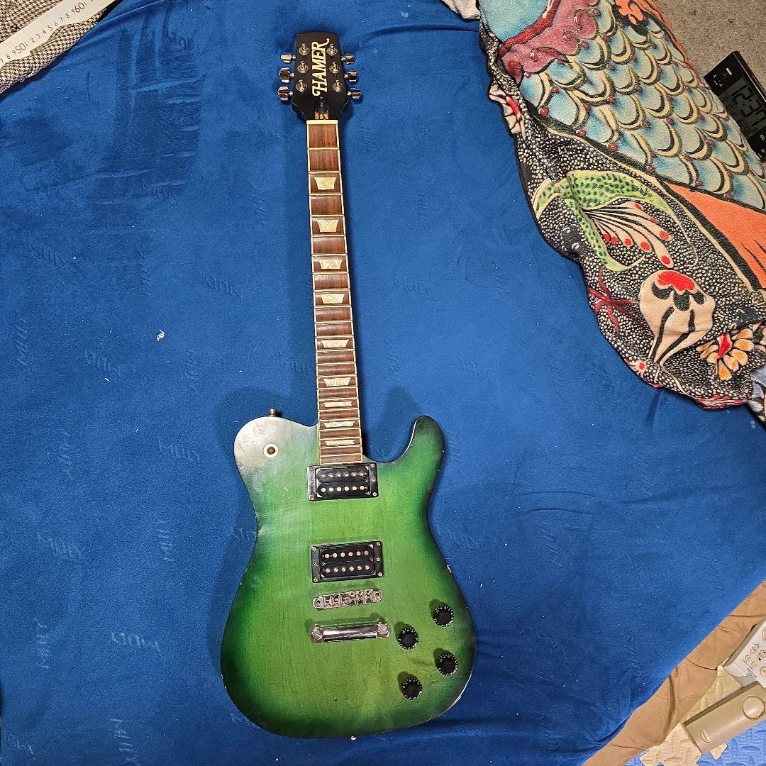 HAMER テレキャスターシェイプ　レスポールタイプ　スキャロップ　ジャパビン