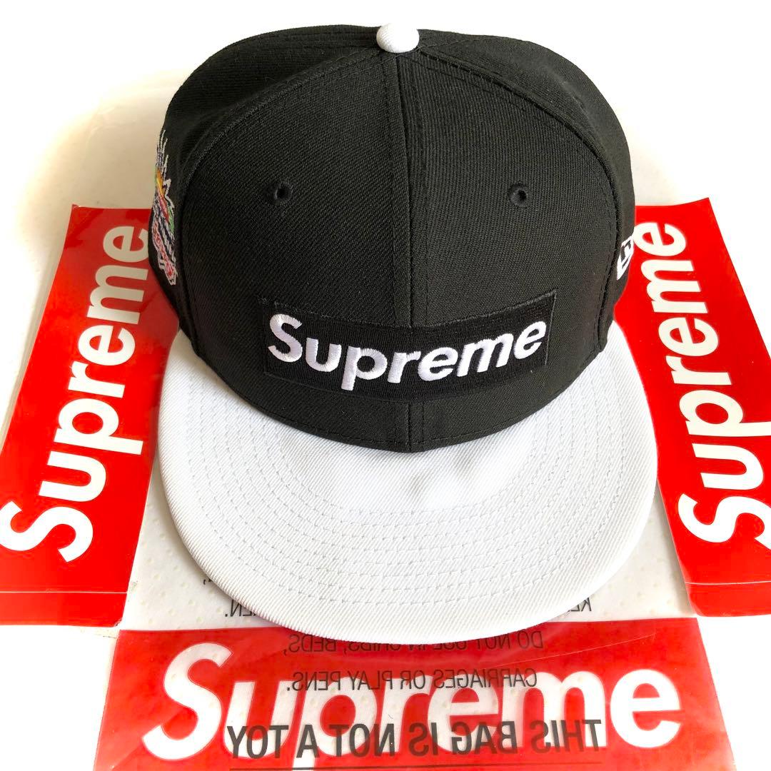 ⚠️1回使用品⚠️ シュプリーム　ベースボールキャップ　帽子　キャップ　ニューエラ