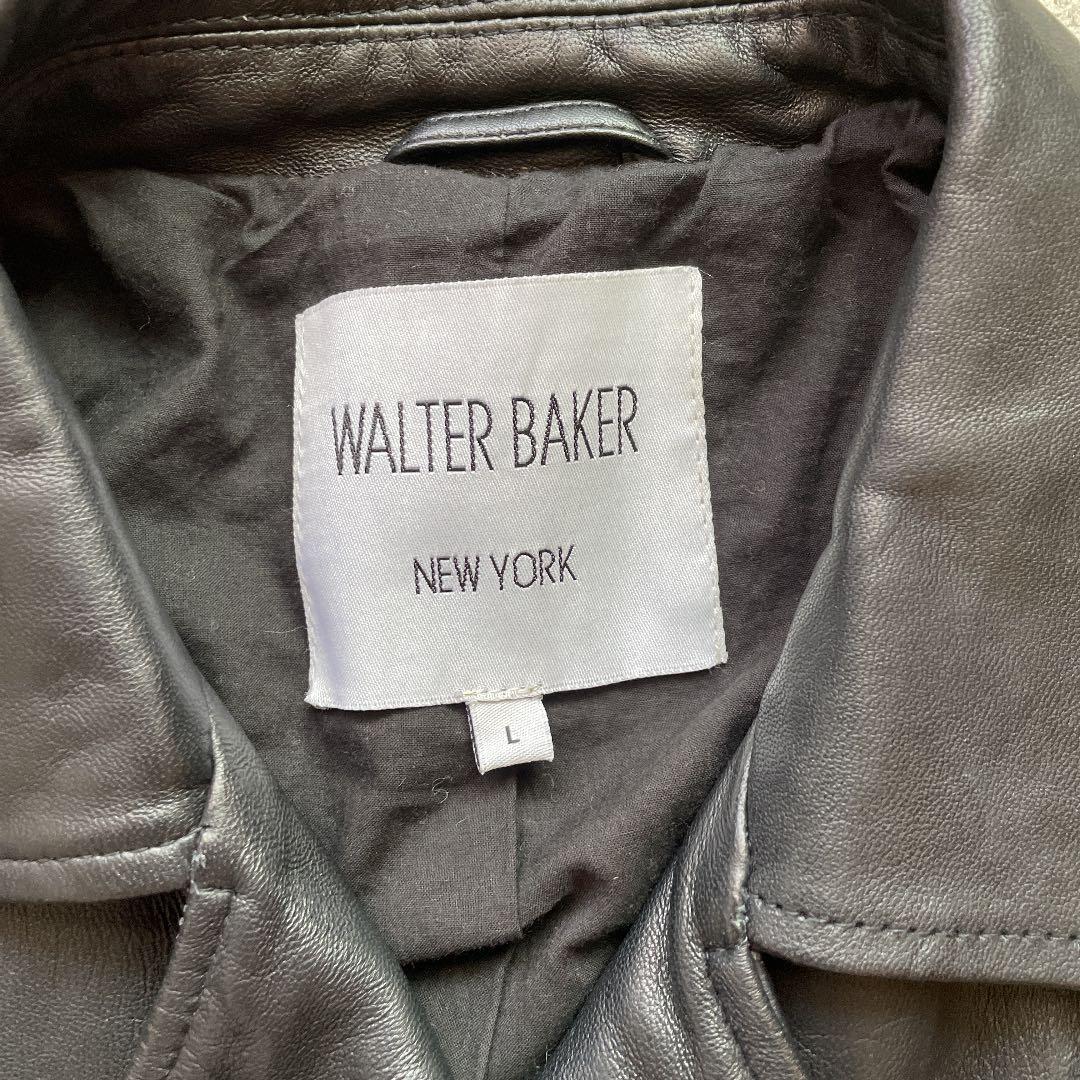 WALTER BAKER NY ダブルライダースジャケット