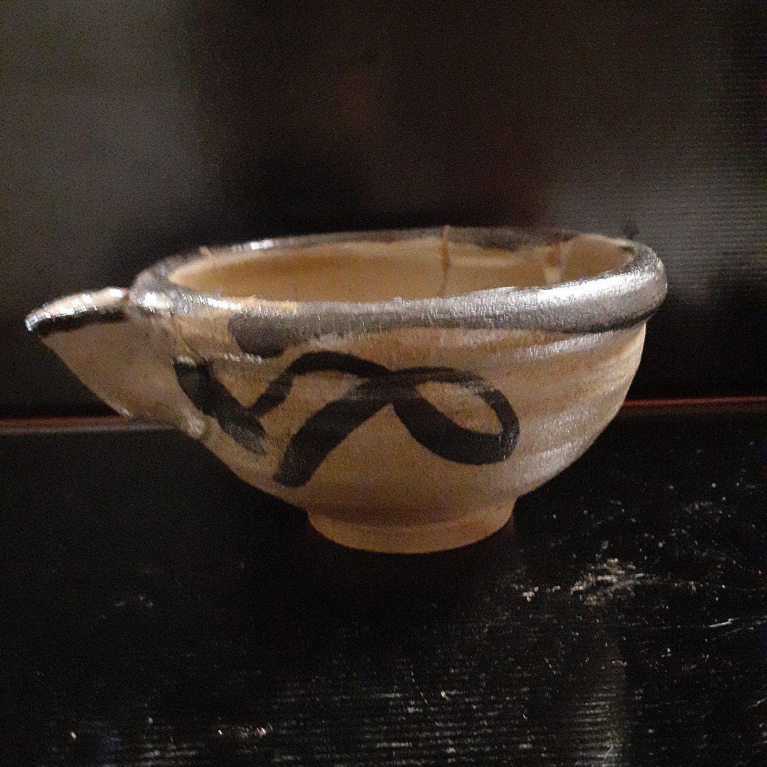 絵唐津皮鯨片口