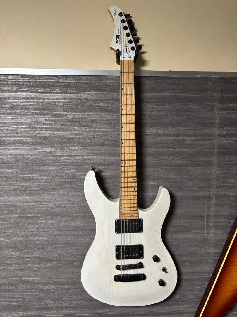 FGN エレキギター ホワイト jmy-ash-m