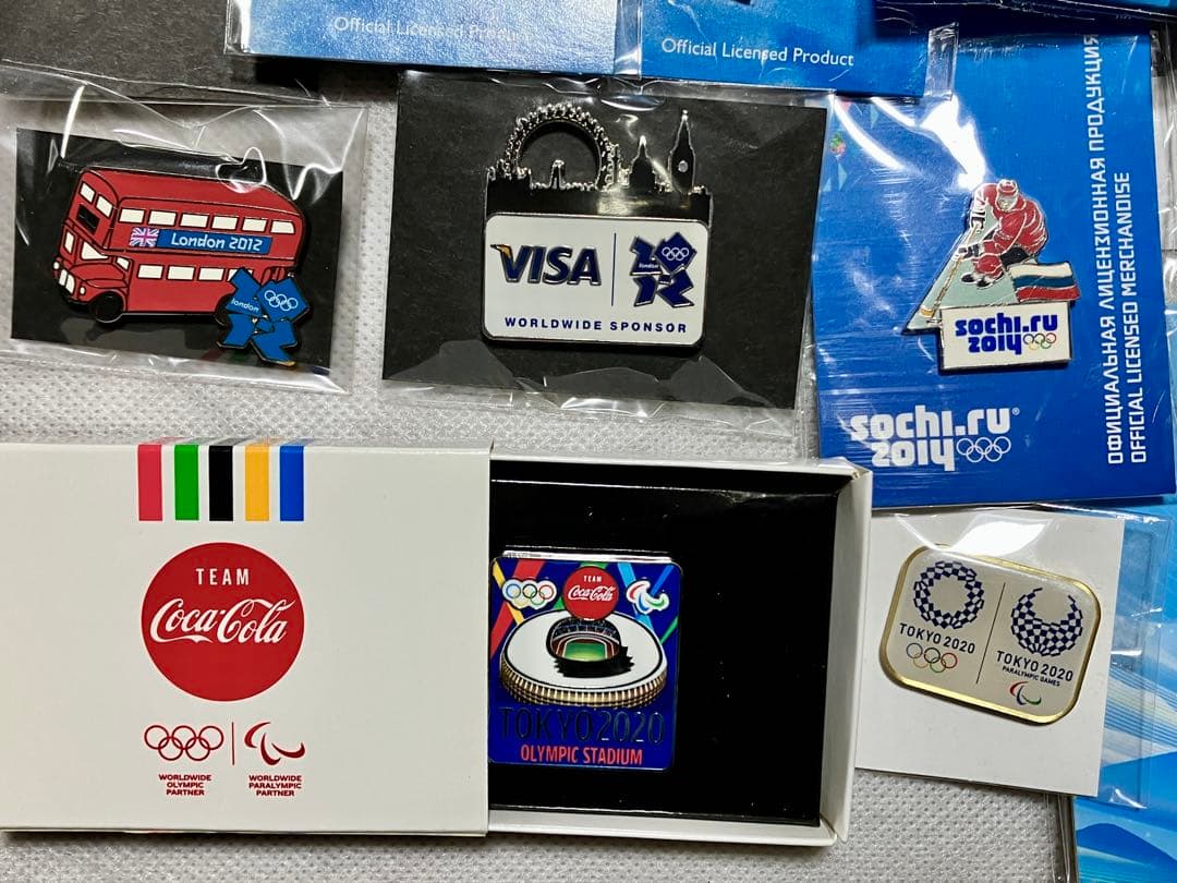 オリンピックピンバッジ 35個まとめ売り 非売品多数