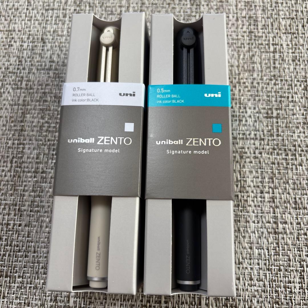 【新品】uniball ZENTO ユニボールゼント シグ二チャーモデル 2種