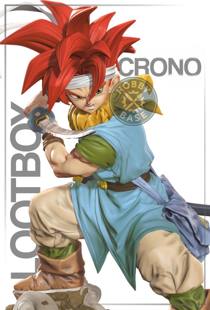 クロノ 1/10 フィギュア ガレージキット 未塗装未組立 クロノ・トリガー