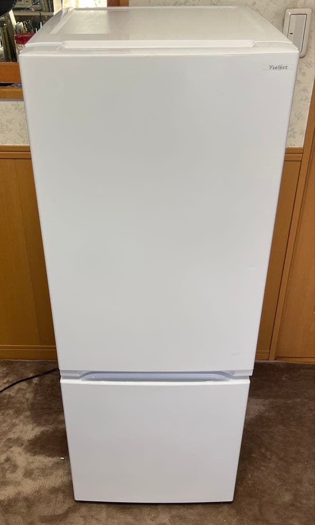 ヤマダセレクト　ノンフロン冷凍冷蔵庫　2021年製　YRZ-F15J