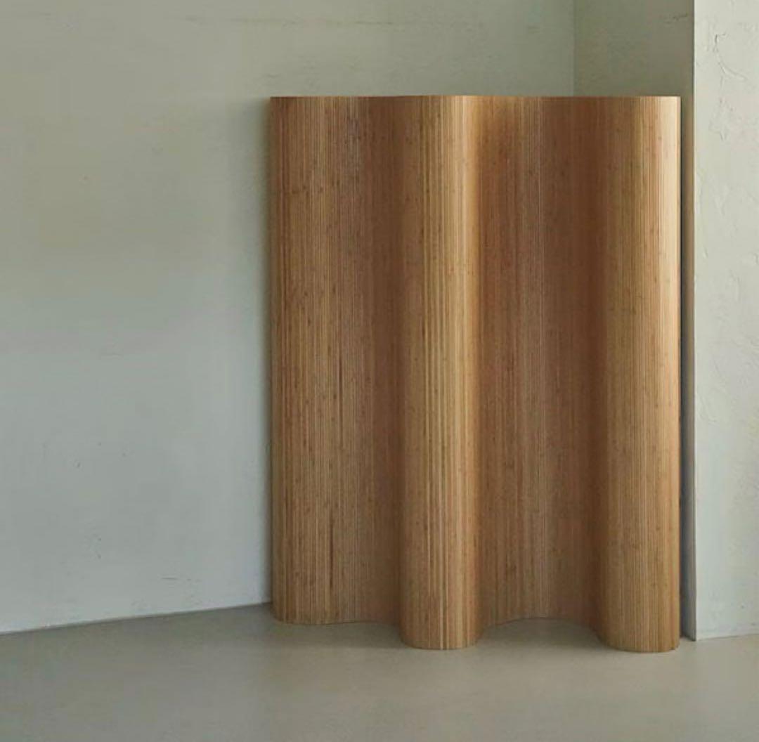 1/5まで Artek風ウッドパーテーション 180×250cm aalto