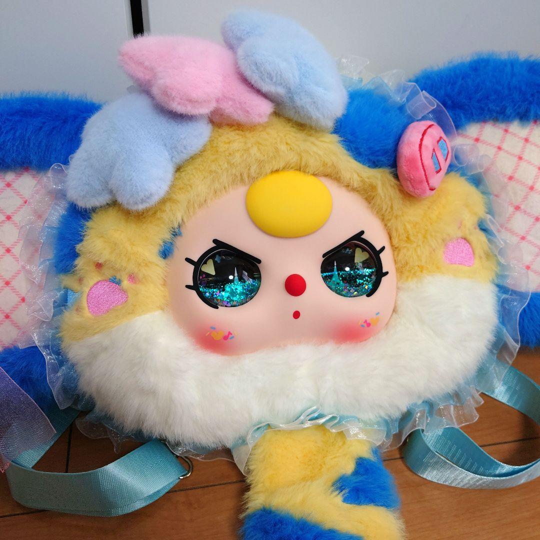 Babythree　バッグ　シークレット　ブルー