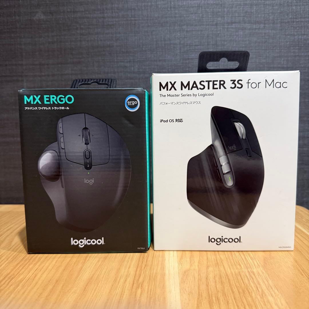logicool MX ERGO & MX MASTER 3Sセット マウス