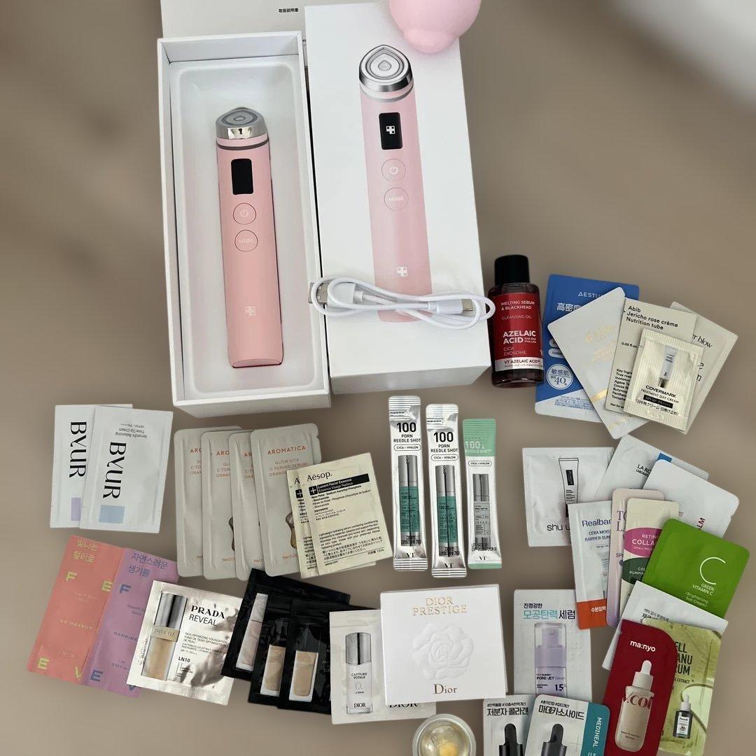 メディキューブ　美顔器　ピンク