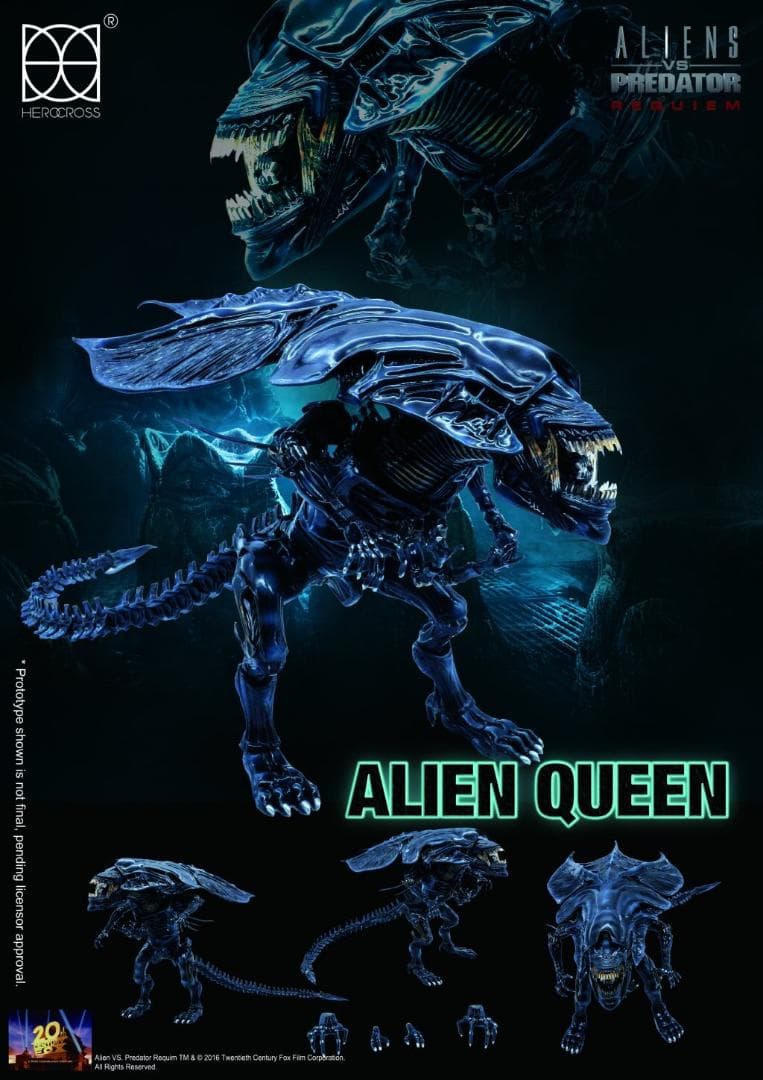 【HEROCROSS】新品 正規品 ALIENS エイリアンクイーン フィギュア