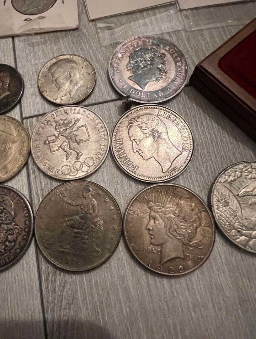 旧貨幣・銀貨コレクション 約20枚