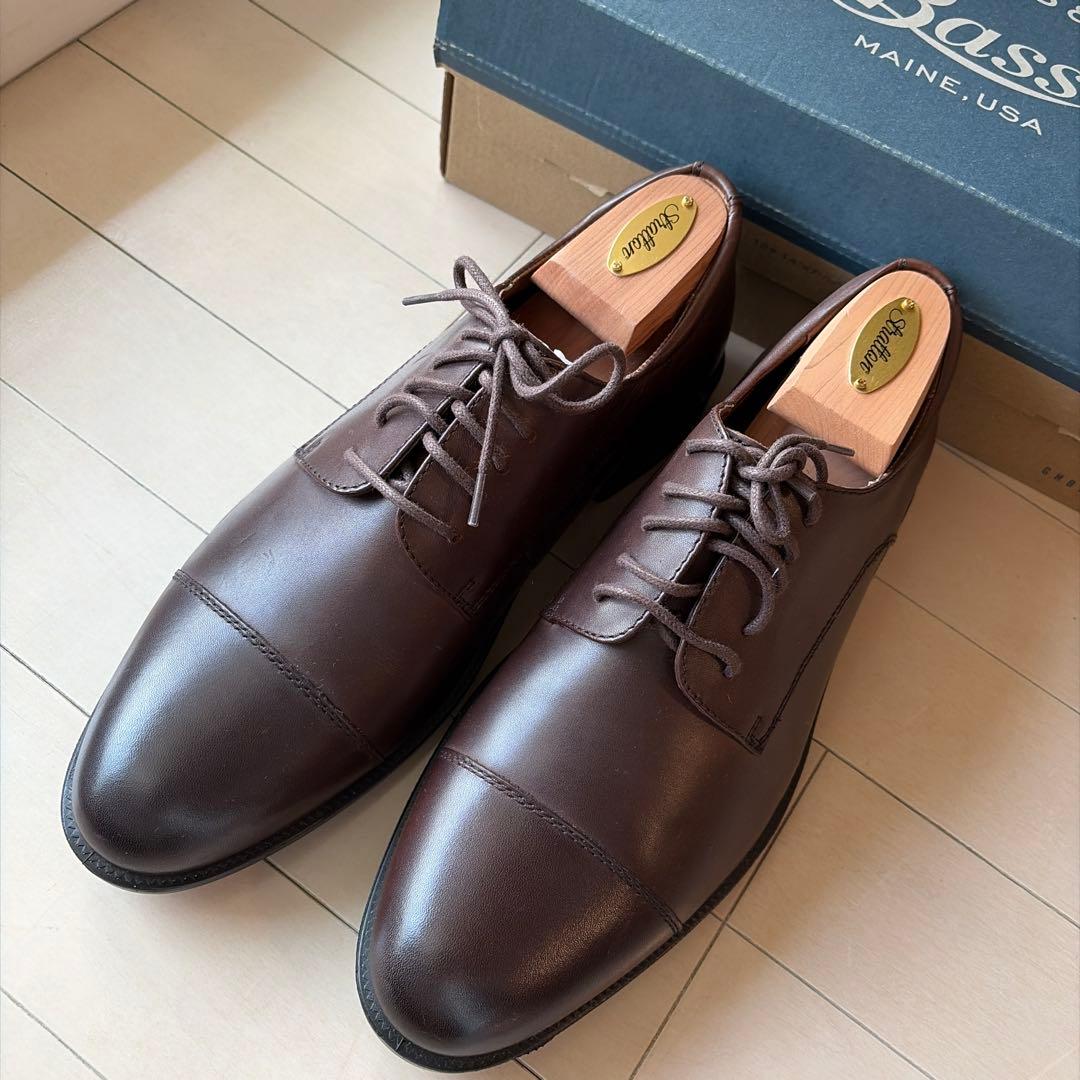 Bass 27.5cm ブラウン ビジネスシューズ