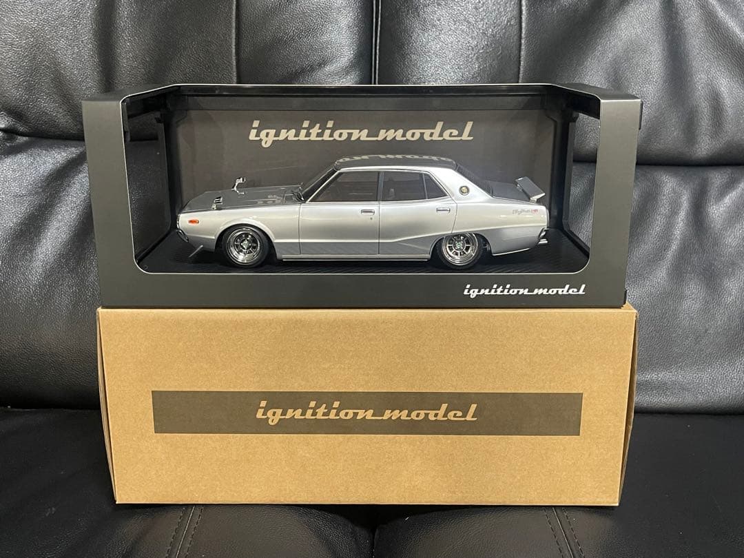 IG1978 1/18 Skyline 2000GT-X Silver ヨンメリ
