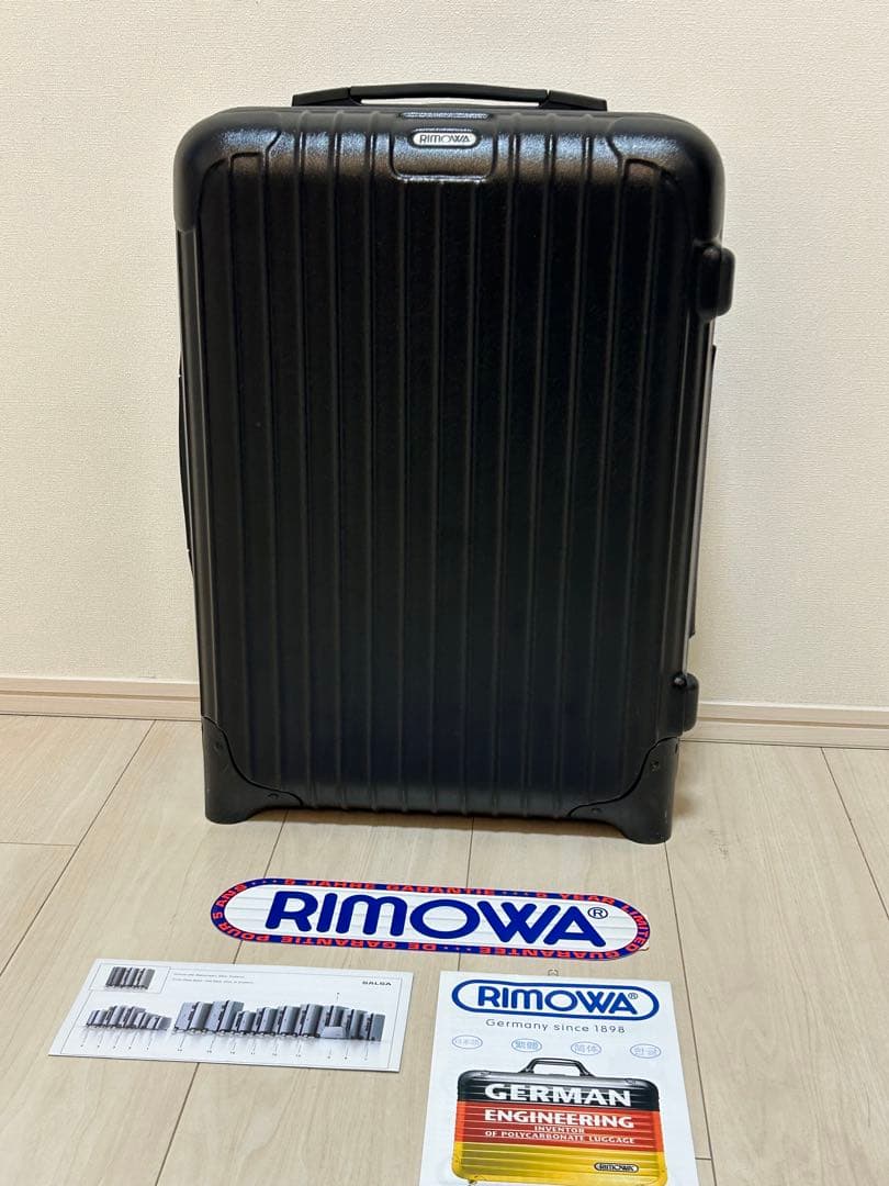 リモワ RIMOWA サルサ 35L マルチブラック 2輪 機内持ち込み対応