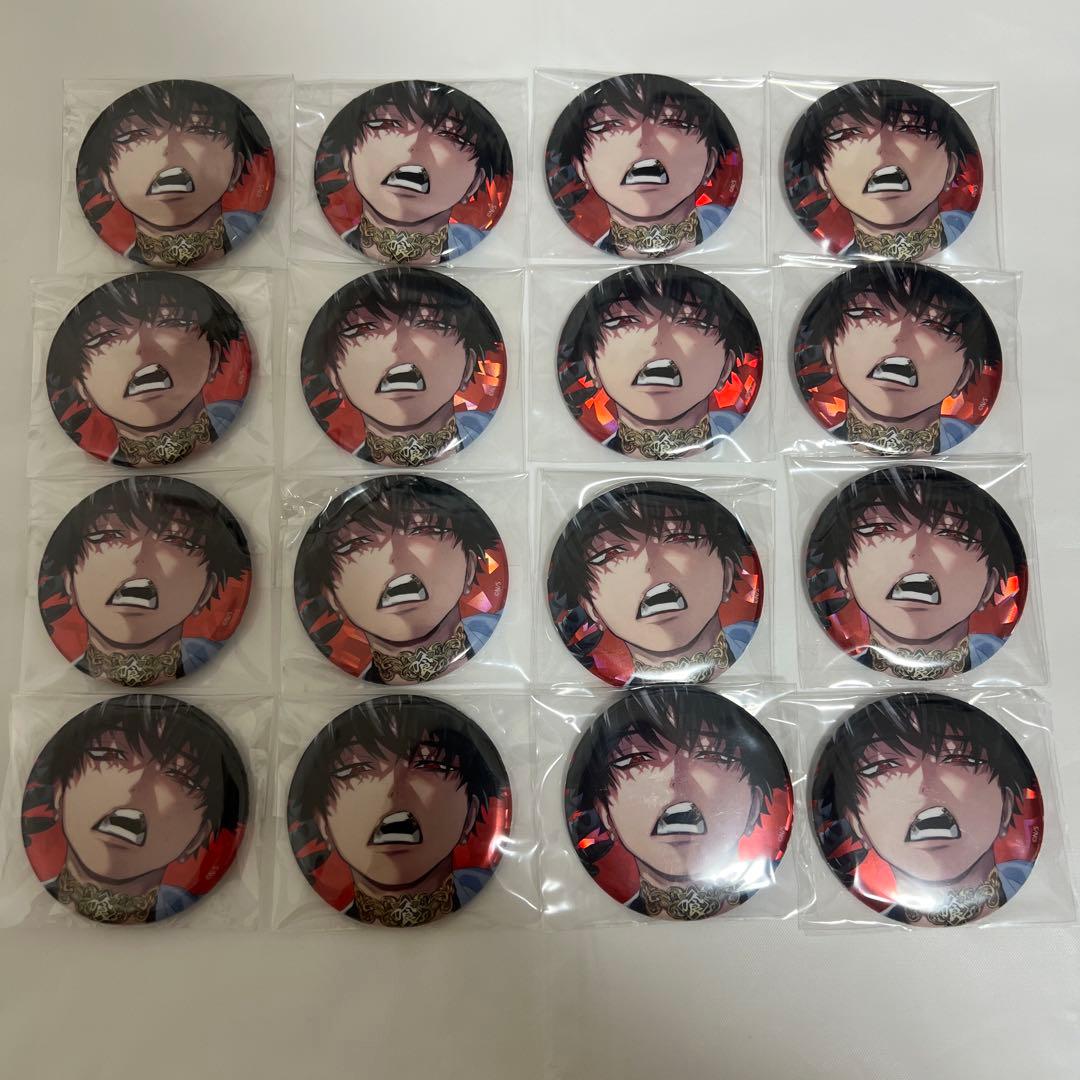 宍喰野虎落 缶バッジ16点
