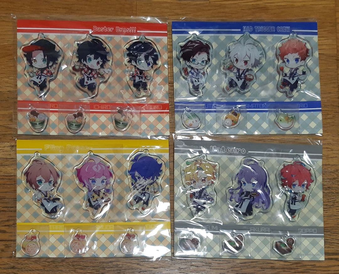ヒプノシスマイク　スイパラ　アクリルチャーム　缶バッチ　コンプリートセット