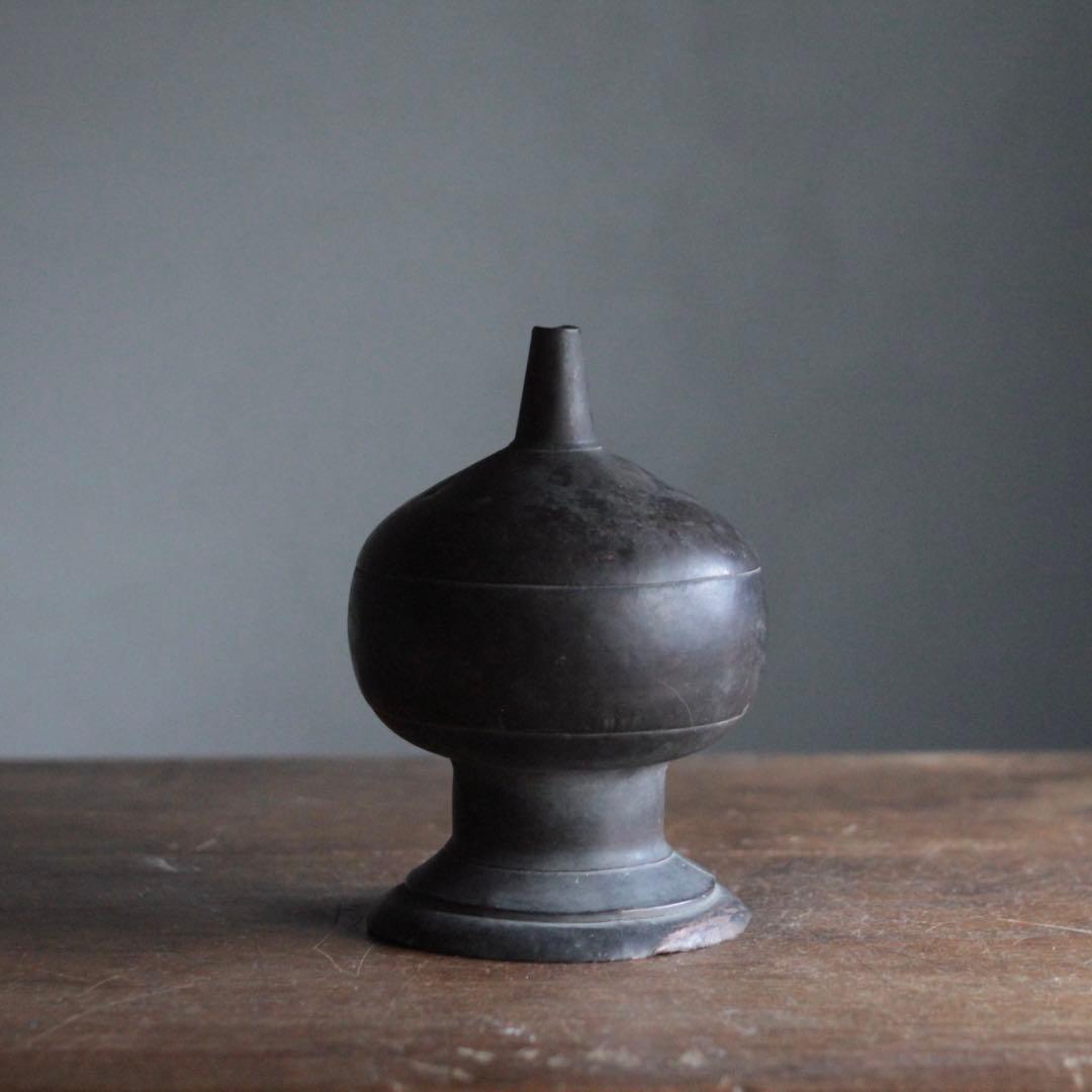 古銅 擬宝珠 仏教美術 古美術 古道具 アンティーク オブジェ