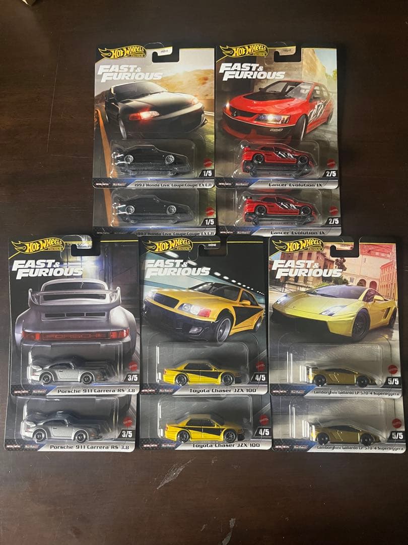 b*様 Fast & Furious ミニカー 10台アソートセット