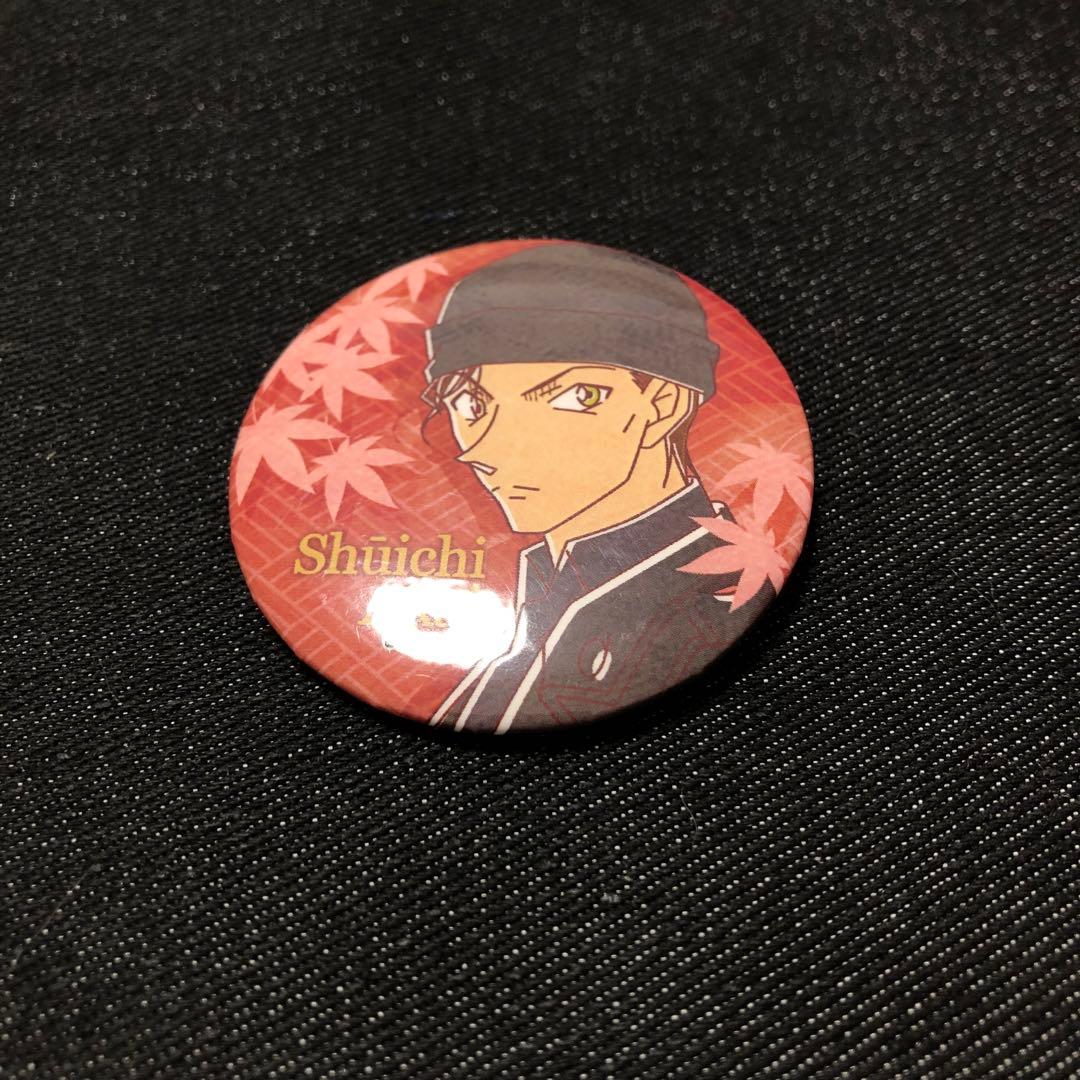 名探偵コナン 和柄 缶バッジ 紅葉 缶バッジ