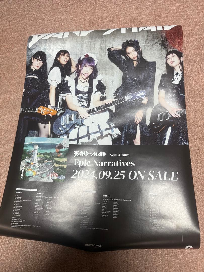 BAND-MAID ポスター