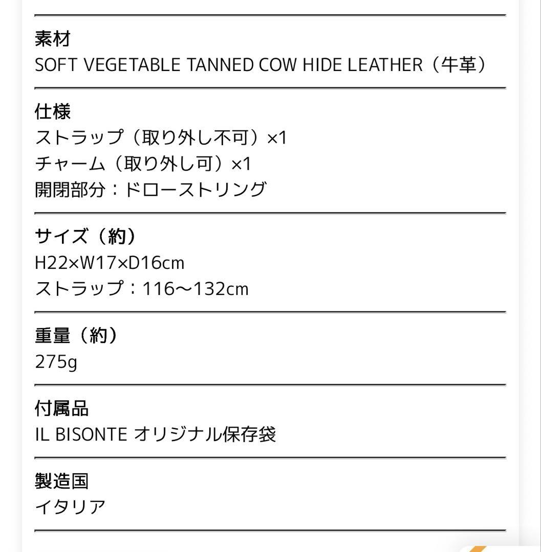 美品⭐︎イルビゾンテ ショルダーバッグ　ブラック