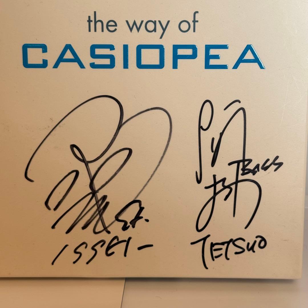 直筆サイン　カシオペア/the way of CASIOPEA〈2枚組〉 DVD