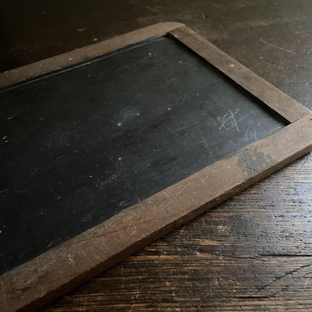 アンティーク　石板　黒板　メッセージボード　大正浪漫　カフェボード　店舗什器
