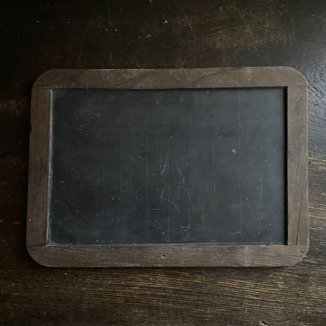 アンティーク　石板　黒板　メッセージボード　大正浪漫　カフェボード　店舗什器