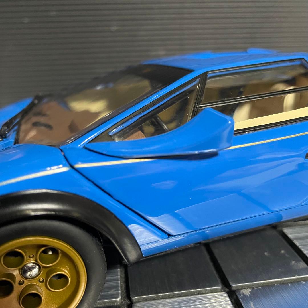 激レア!未展示品 京商 1/18 ランボルギーニカウンタックLP500S WW