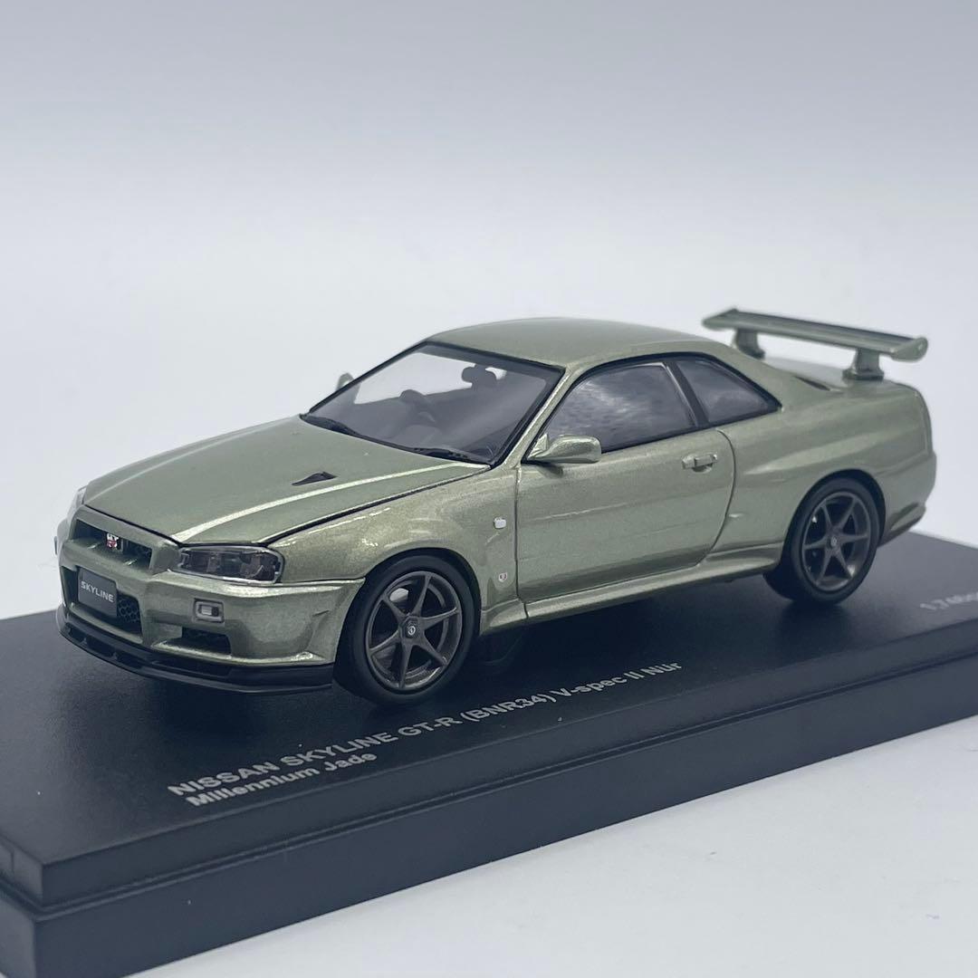 【京商】日産 スカイライン GT-R（BNR34）VスペックⅡ ニュル