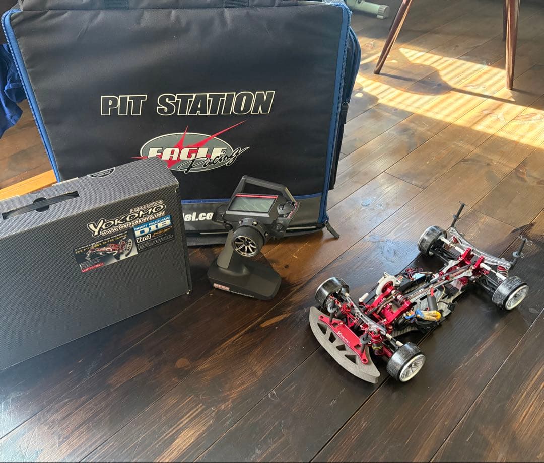 ヨコモ DIBVer2レッドバージョン ラジコン プロポ、メカ一式、充電器セット