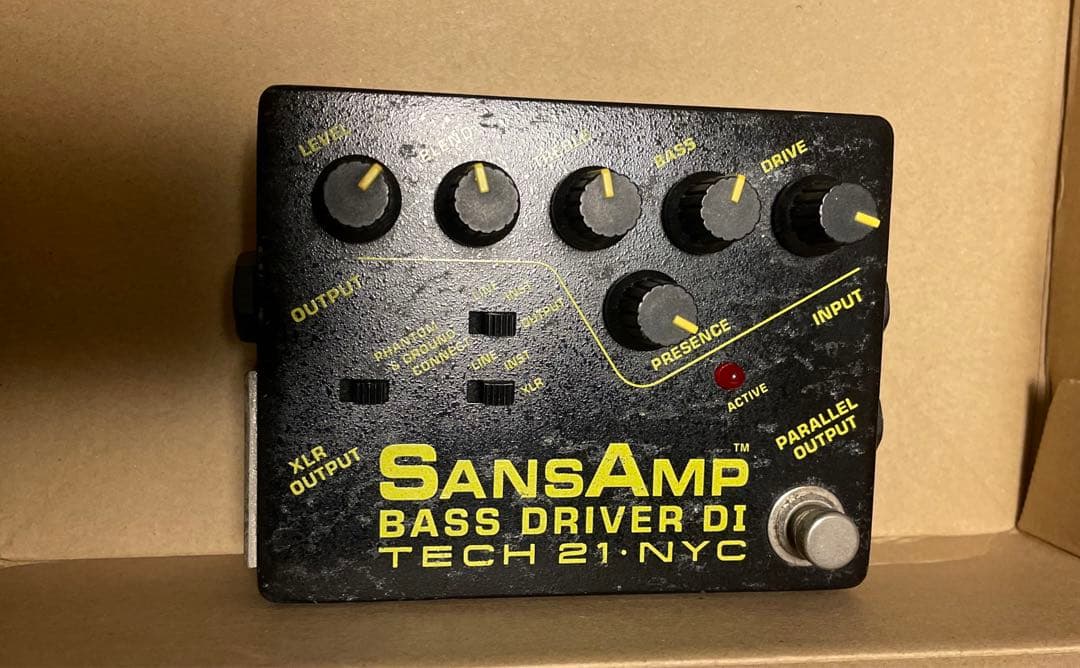 サンズアンプ ベースドライバー SansAmp BASS D DI
