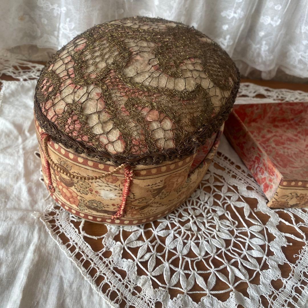 フランス　アンティークボックス Maurice Leclerc レア