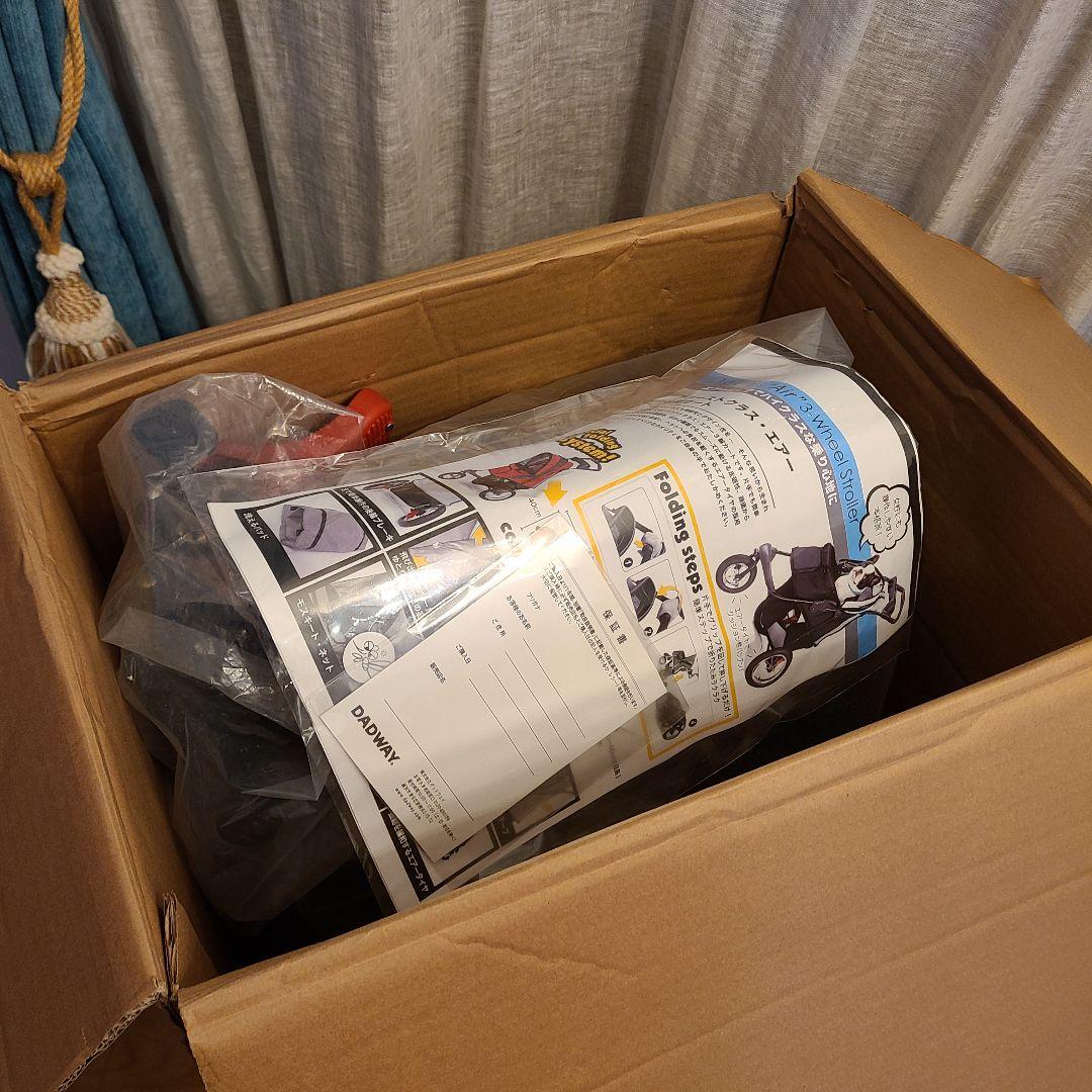 ダッドウェイ　ファーストクラス　エアー　３輪カート　イビヤヤ　ペットカート